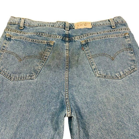 Vintage Levis 540 Relaxed Fit Jeans Men's 42X30 Brown Tab 1990s Baggy - Picture 4 of 14